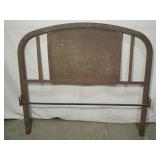 Vintage Cast Iron Headboard Bedframe