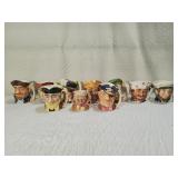 Vintage Toby Mugs -Royal Doulton