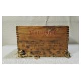 Remington Arms Co "Wetproof" Wooden Crate
