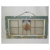 Vintage Stained Glass Window