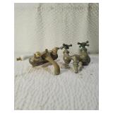 Primitive Brass Tub Faucet & Bathroom Sink Faucet