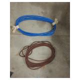 Two Air Compressor Hoses