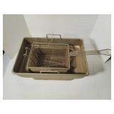 Fryer Liner & Fryer Basket