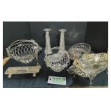 Silver-Plated Baskets, Trays & More