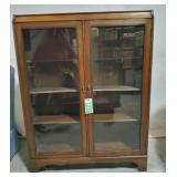 Vintage Wooden Display Cabinet