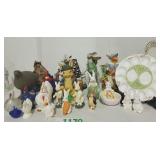 Assorted Ceramic/Resin Easter Figurines & More