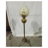 Vintage Victorian Style Brass Oil Lamp