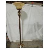 Vintage Torchiere Floor Lamp