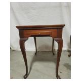 Vintage Queen Anne Style Tea Table