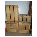 Vintage Produce Crates