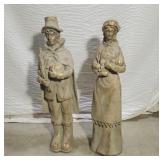 Pilgrim Figurines & Fall Decor