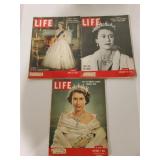Three Queen Elizabeth Life Magazine Issues