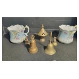 Brass Bells, Vintage Shaving Mugs & More