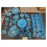 Vintage L.G. Wright "Daisy & Button" Glass Set