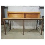 Custom Built Shop Table