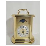 Vintage Montreux Moon Phase Mantle Clock