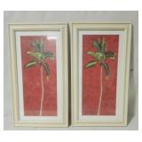 Set of Framed Palm Tree Art Prints