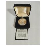 Chipper Jones Commemorative Silver Medallion