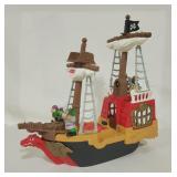 Fisher-Price Great Adventures Pirate Ship Playset