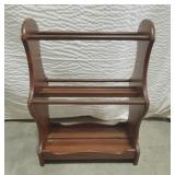 Vintage Wooden Display Rack