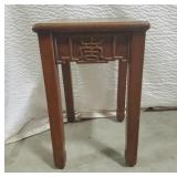Vintage Chinese Pedestal Table