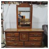 Vintage Lea Wooden Vanity Dresser