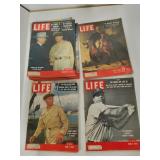 Assorted 1950s Life Magazines