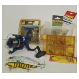 Assorted Fishing Gear & Reels