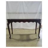 Glass-top Accent Table