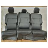 Three Piece Set of 2024 Ford Explorer Rear Seats