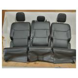 Three Piece Set of 2024 Ford Explorer Rear Seats