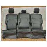 Three Piece Set of 2024 Ford Explorer Rear Seats
