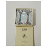 Vintage Oleg Cassini Crystal Candlesticks