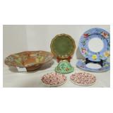 Assorted Decorative Plates and Bowls