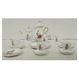 Reutter Porcelain Miniature Tea Set