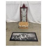 Wall Decor & Storage Basket