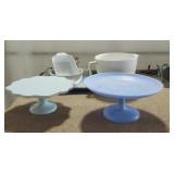 Assorted Decorative Serving Pieces
