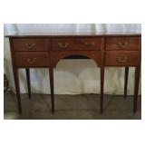Traditional Mahogany-Finish Buffet/Sideboard