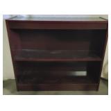 Wooden Two Shelf Bookcase