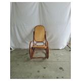 Bentwood Caned Rocking Chair