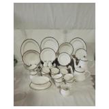 Vintage Charter Club White Porcelain Dinnerware