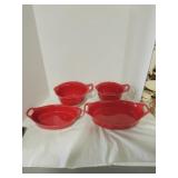 Rachel Ray Red Stoneware Bakeware