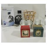 Celestron Microscope and Waterford Ornaments