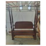 Queen Four-Poster Bed Frame