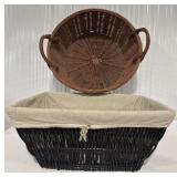 Two Wicker Baskets
