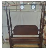 Queen Four-Poster Bed Frame