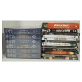 Various VHS and DVDs