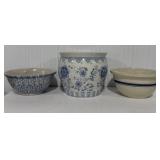 Three Large Decorative Pots