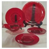 Vintage Royal Ruby Dinnerware