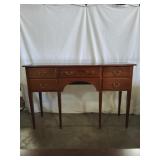 Traditional Mahogany-Finish Buffet/Sideboard